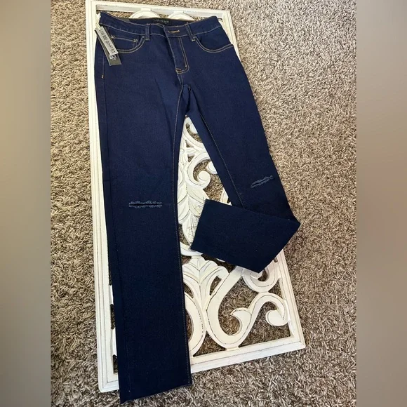 3 pairs of AMERICAN BAZI RIPPED WOMEN'S SKINNY JEANS NWTS! Size 3 ✨ - Picture 11 of 13
